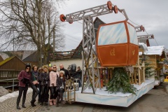 Faschingsumzug, Gruppenfoto