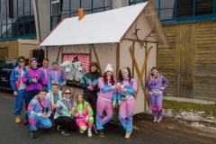 Faschingsumzug, Gruppenfoto