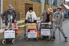 Faschingsumzug, Gruppenfoto