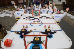 Faschingsumzug, Gruppenfoto