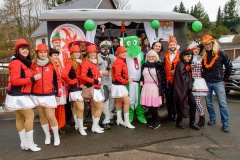 Faschingsumzug, Gruppenfoto