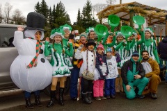 Faschingsumzug, Gruppenfoto