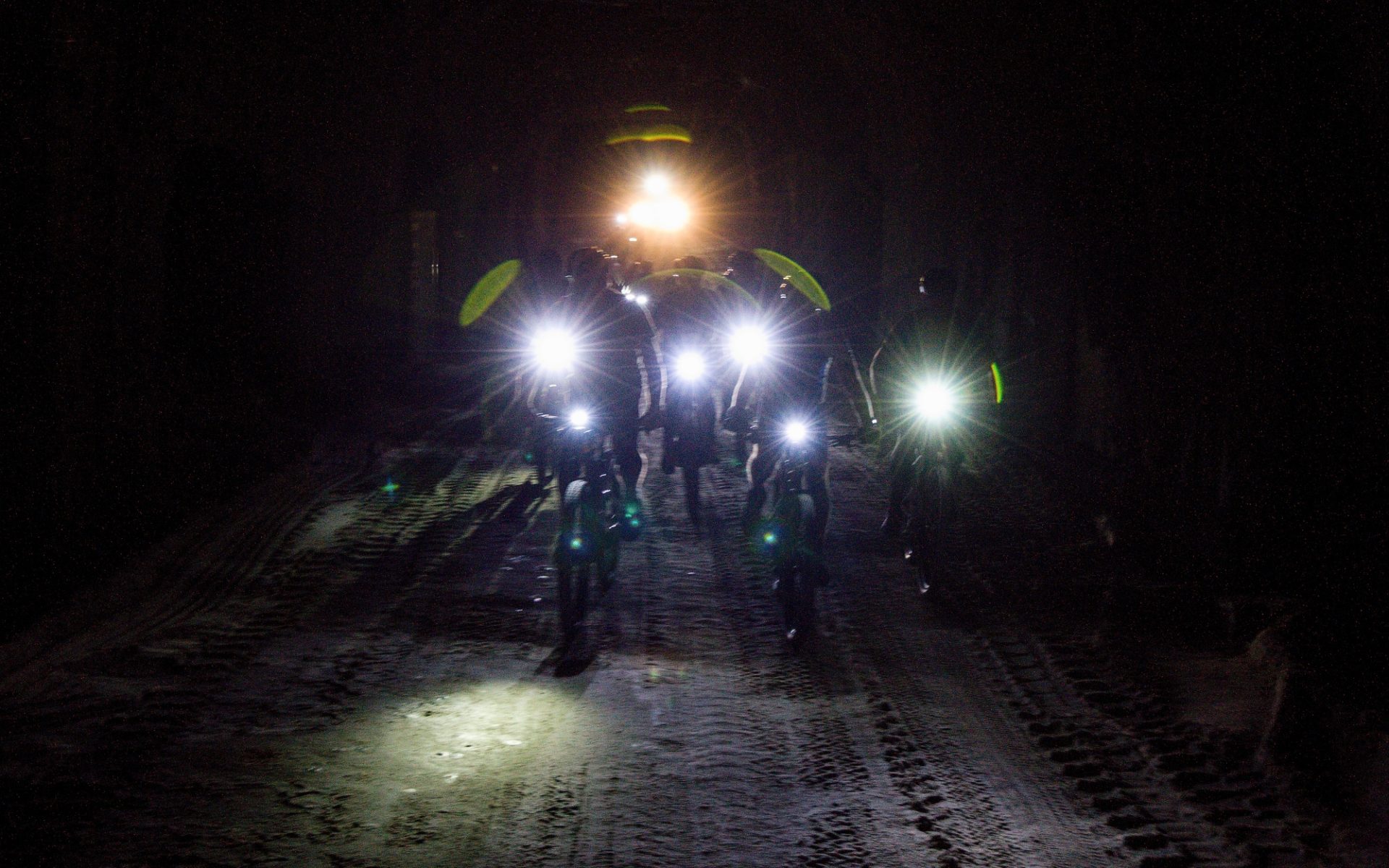 Biketour, 700m unter der Erdoberfläche